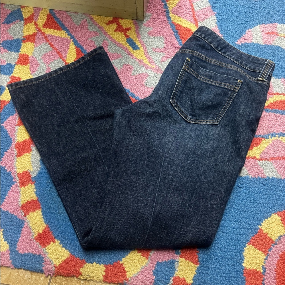 GAP Curvy Low Rise Blue Jeans